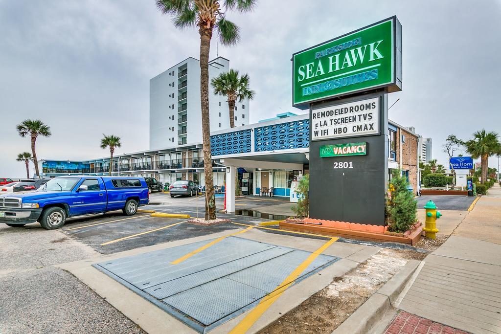 Sea Hawk Oceanfront Motel Myrtle Beach Exteriér fotografie