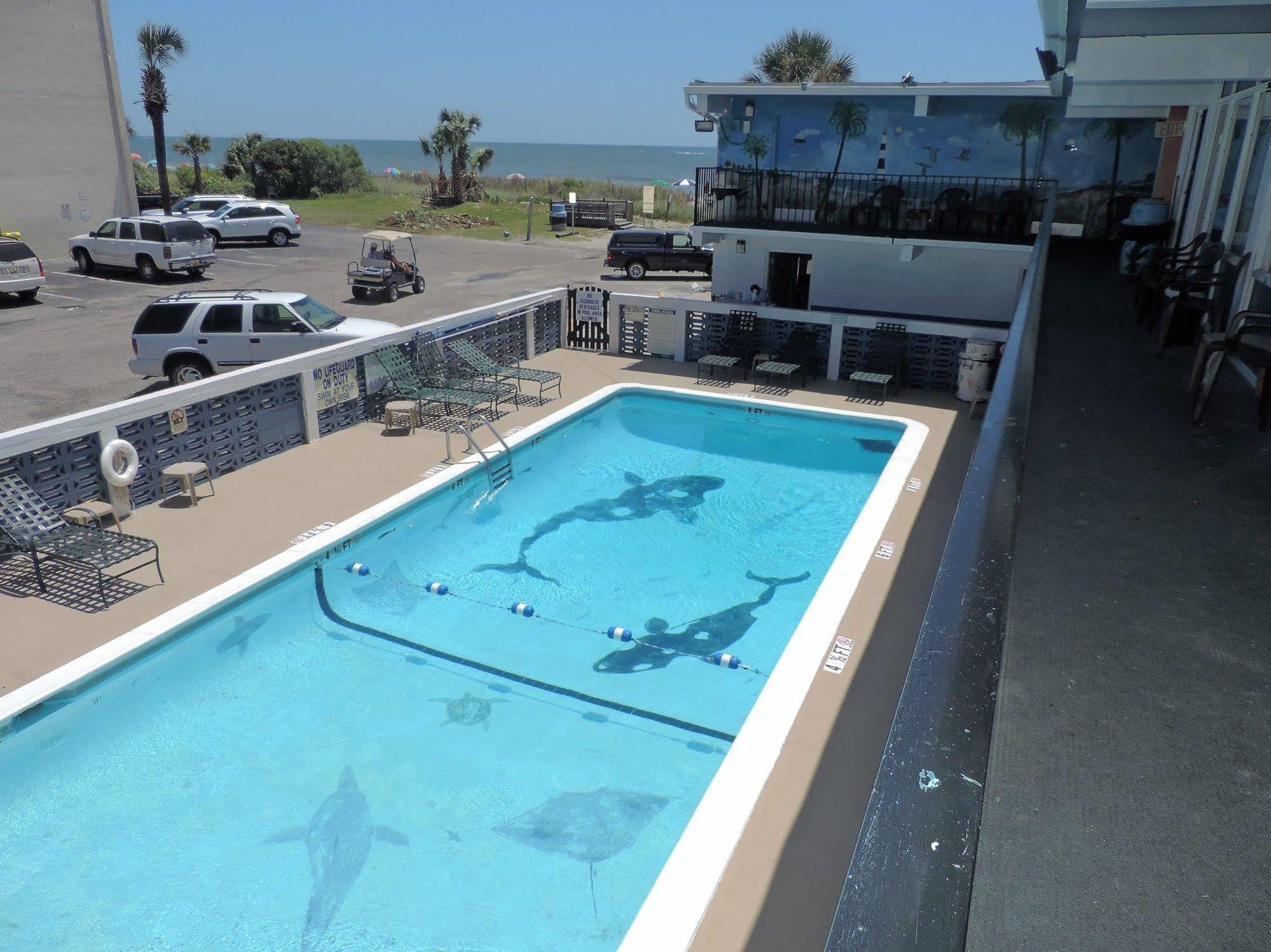 Sea Hawk Oceanfront Motel Myrtle Beach Exteriér fotografie
