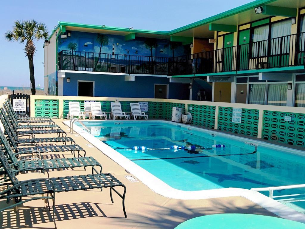 Sea Hawk Oceanfront Motel Myrtle Beach Exteriér fotografie